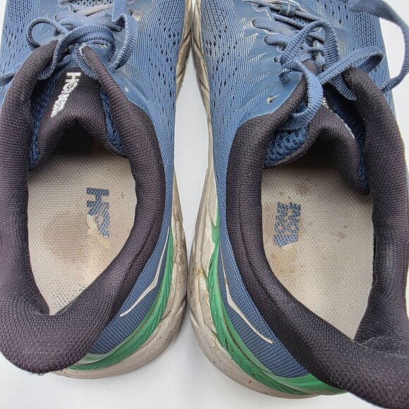 Hoka One One Mens Size 12 2E Blue Athletic Shoes Running Walking Comfort Casual - Picture 5 of 14